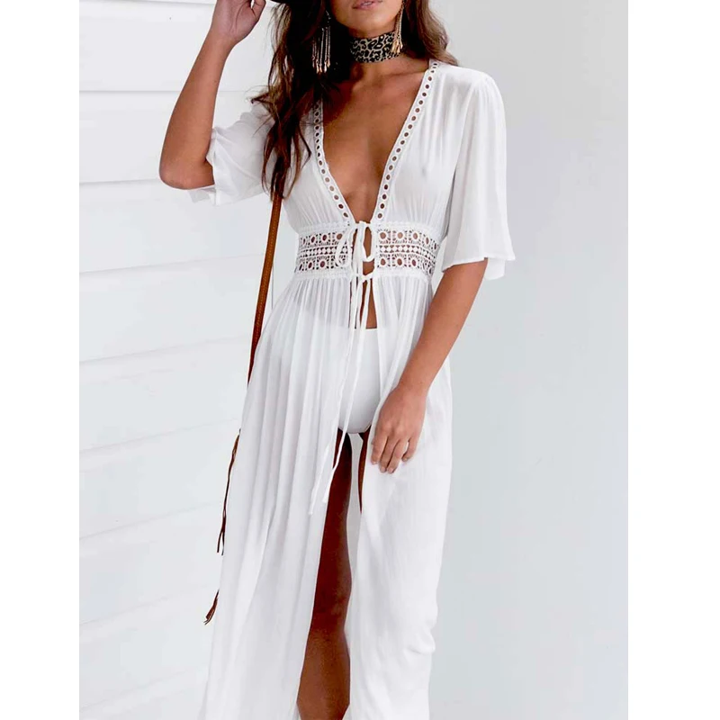 boho swim dress