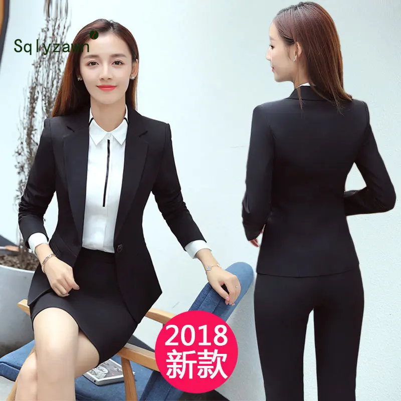 Women Business Suits Fashion Women's 