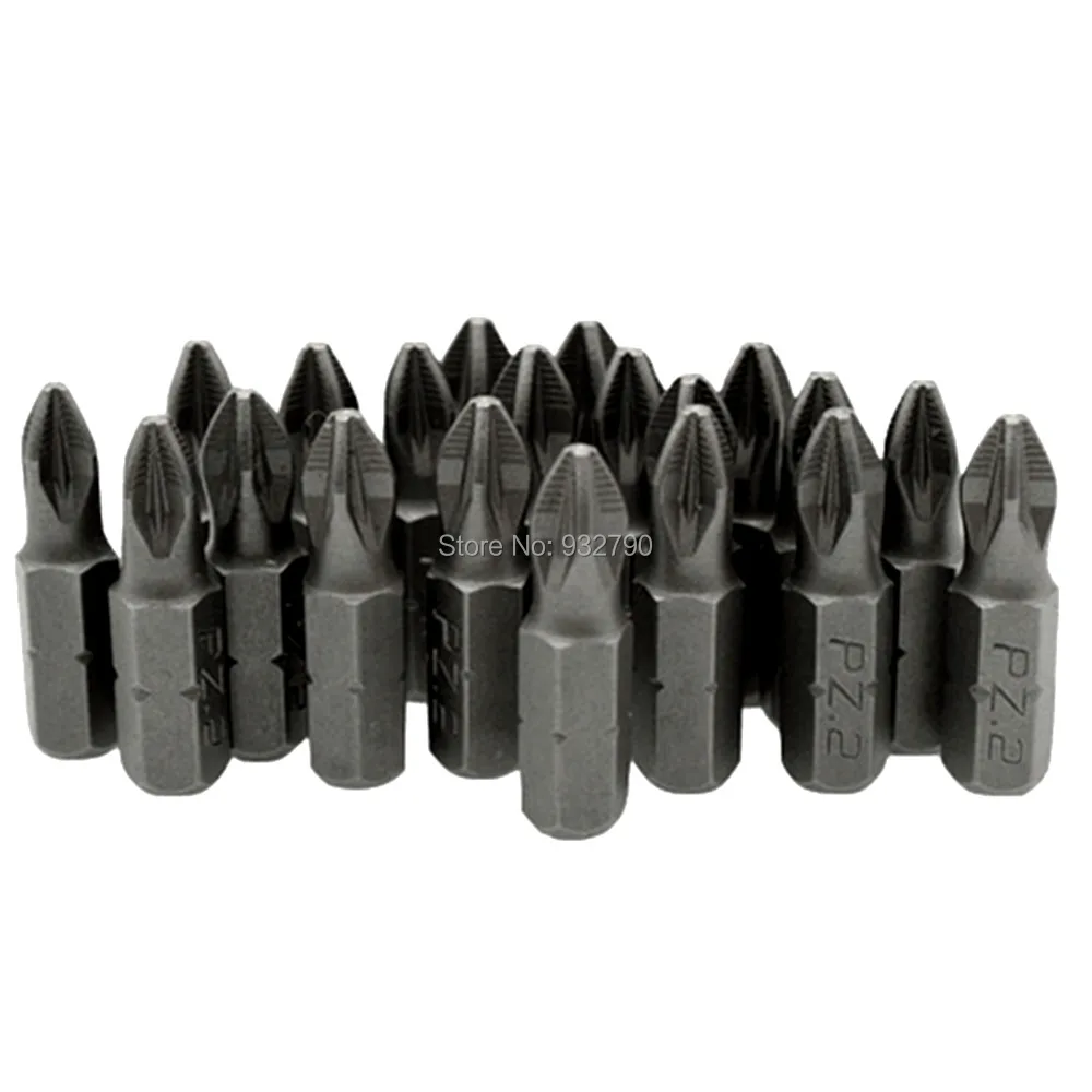 20pcs 25mm Philips PH2 PZ1 PZ3 PZ2 Pozi 