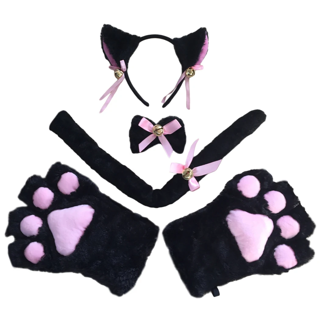 kitten play gloves