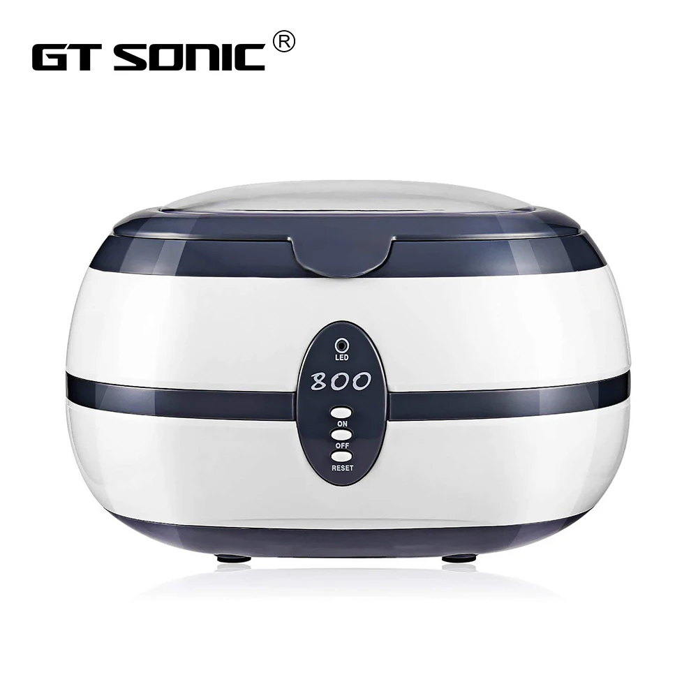 Ultrasonic Cleaner 600ML Bath Timer for Jewelry Parts Glasses Manicure  Stones Cutters Dental Razor Brush Ultrasound Sonic