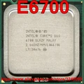 Original Intel CPU Core 2 Duo E6700 Processor 2.66GHz/4M/1066MHz Dual-Core Socket 775 free shipping speedy ship out preview-1