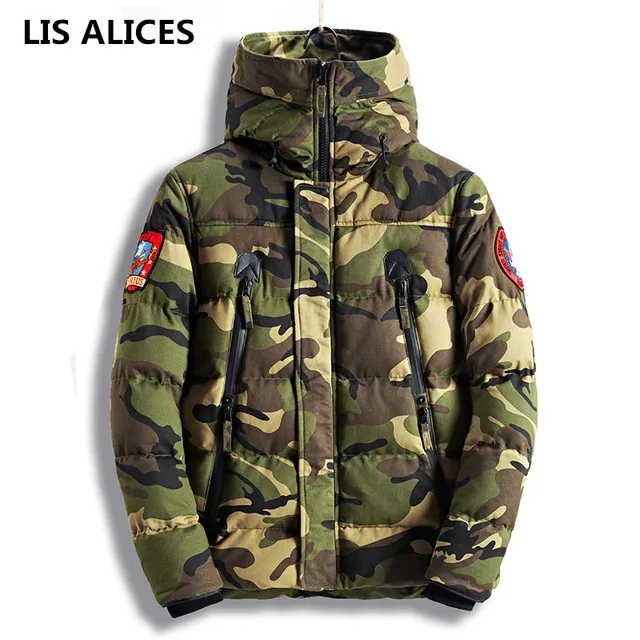 camouflage winter jacket