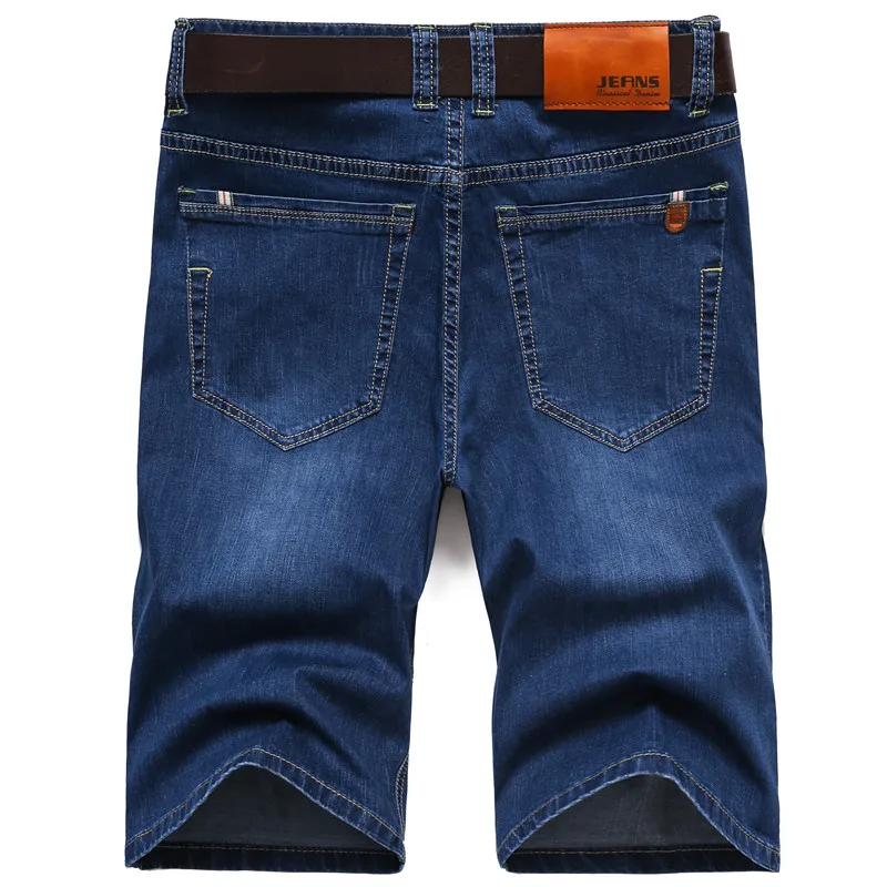 Brand Mens Summer Stretch Thin Denim 