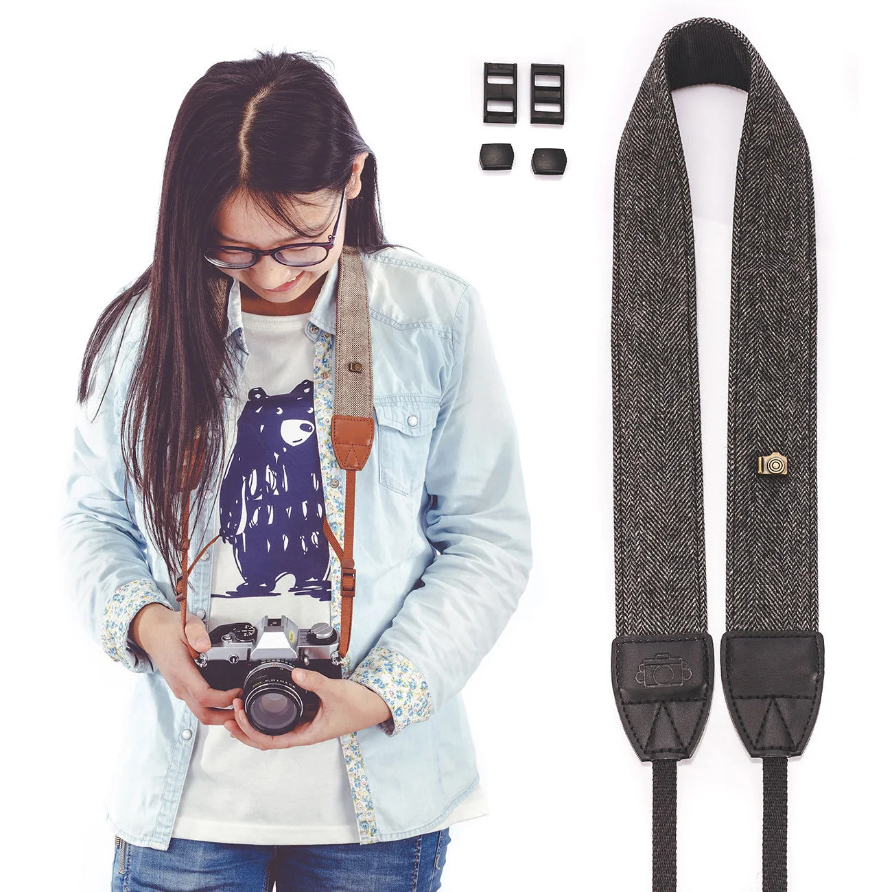 Купить Фотоаппарат и фото Universal Camera Shoulder Neck Belt Strap