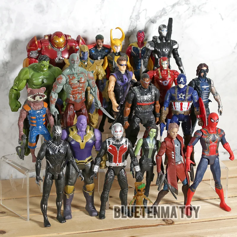 avengers action figures full set