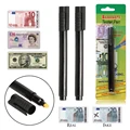 2 x Money Detector Money Checker Currency Detector Counterfeit Marker Fake Banknotes Tester Pen Unique Ink Hand Checkering Tools