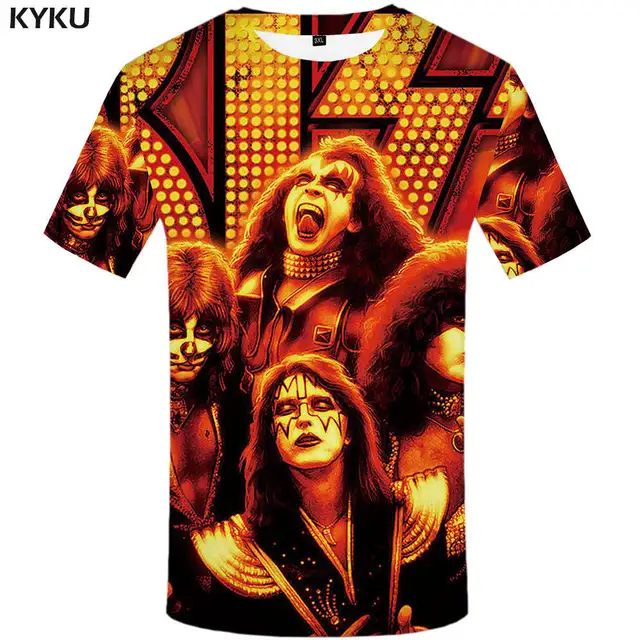 KYKU Brand Poker T shirt Playing Cards Clothes Gambling Shirts Las Vegas  Tshirt Clothing Tops Men