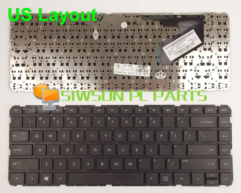 hp sleekbook 14 keyboard