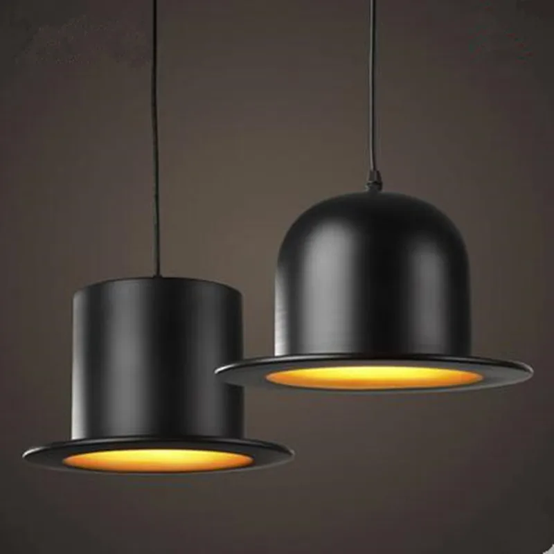 Modern Chandelier Top Hat Pendant Flat 