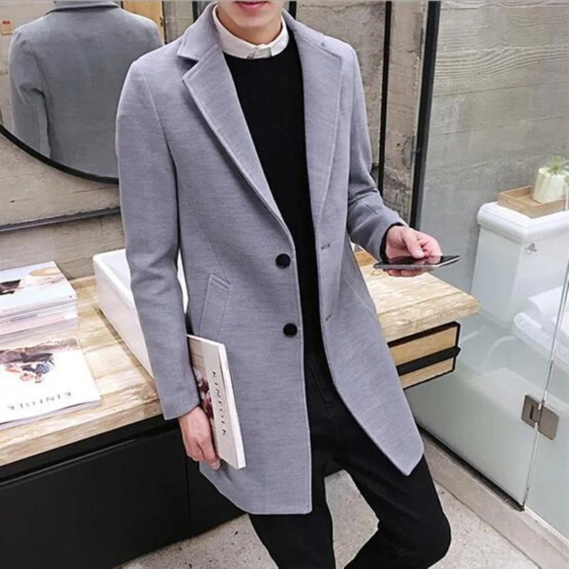 100 wool trench coat mens