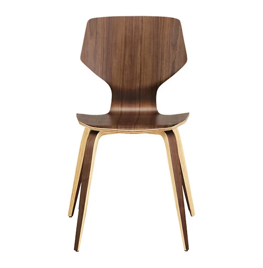 curved wood chair