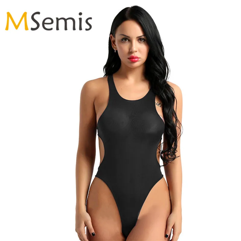 See Through One Piece Swimsuits