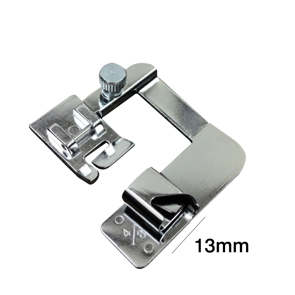 1pc Presser Foot 19mm 3/4 Rolled Hem Universal Sewing Machine Snap