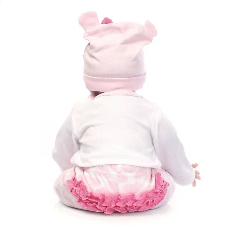 Acquistare Bambole E Accessori Pursue Baby Reborn Silicon Girl Cloth Body Reborn Dolls Toys For Girls Bebe Reborn Silicone Realista Bebes Reborns Bebe Silicona