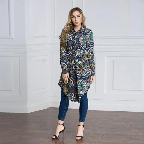 Muslim Blouse Women Tops 