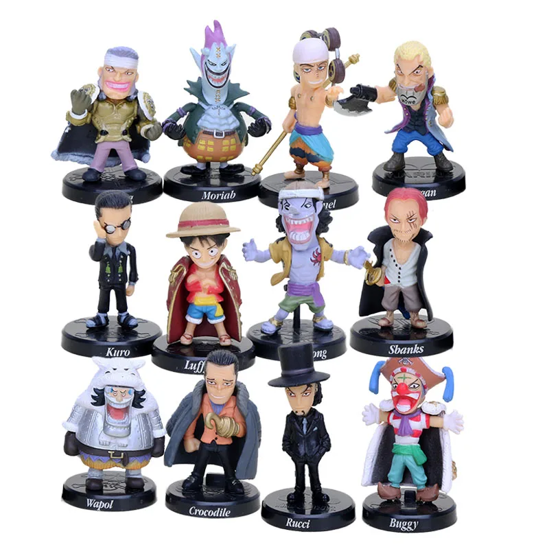 12pcs Anime One Piece Figure Set Devil 