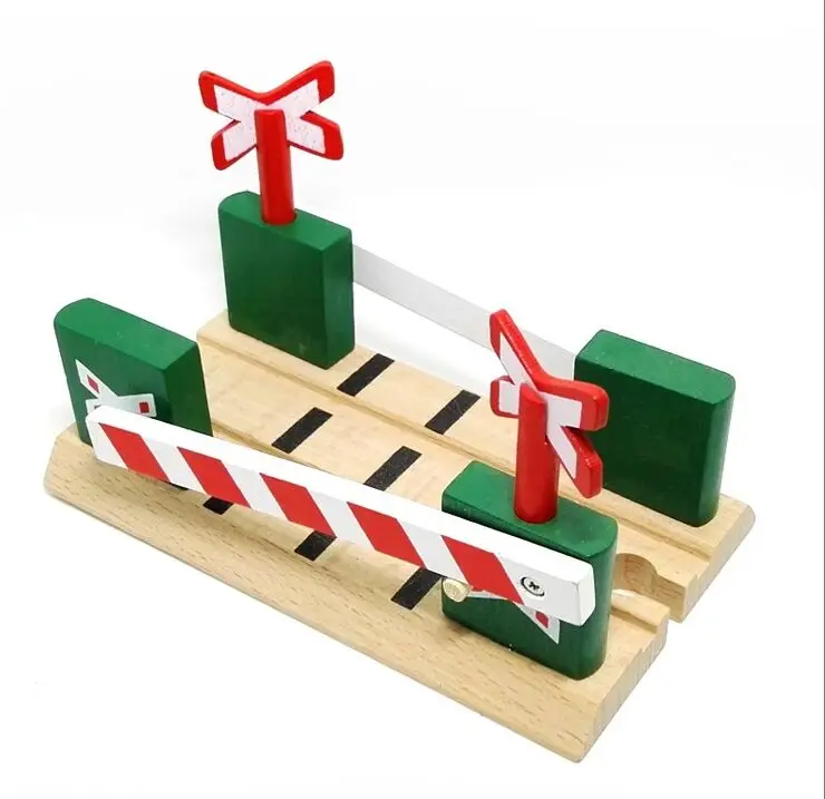 b wooden train set