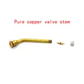 20pcs V3.20.6 High Quality Brass Air Tyre Valve Extension Car Truck Motorcycle Wheel Tires Parts preview-2