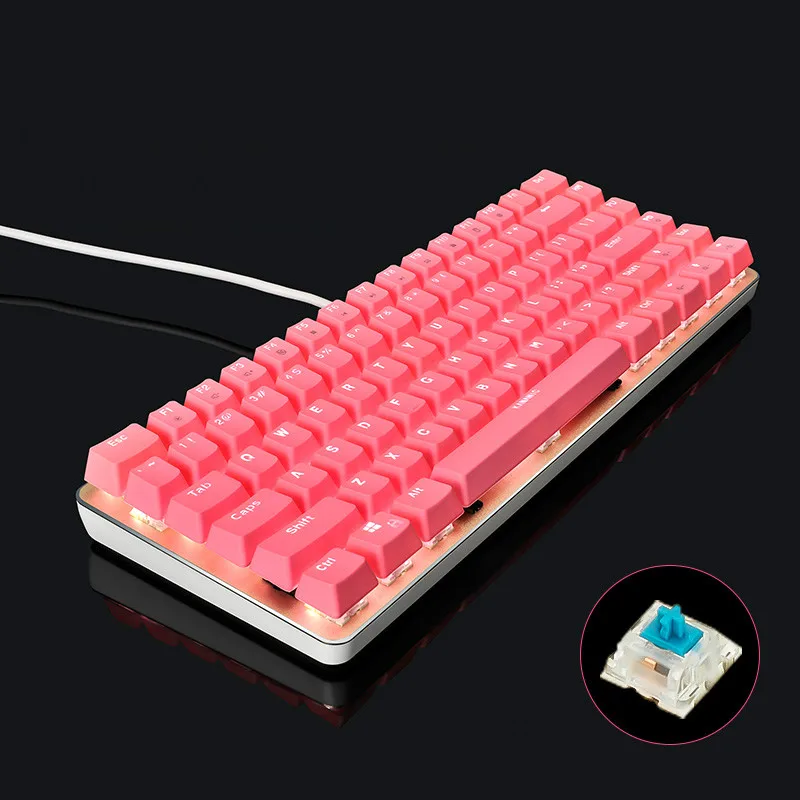 keyboard gaming pink