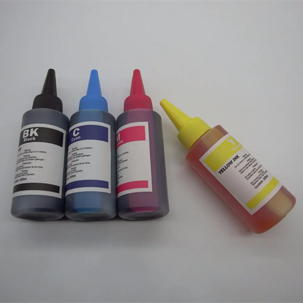 Printer Ink dye Refill Ink for HP Inkjet Printer Black ink General for all  HP Printers kit for CISS Ink Cartridges 100ml/ Bottle - AliExpress