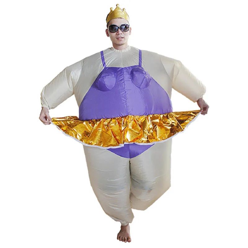 Adult Man Wrestling Fighter Inflatable Costumes Halloween Cosplay Costume  Funny Party Role Play Disfraces for Woman Unisex - AliExpress