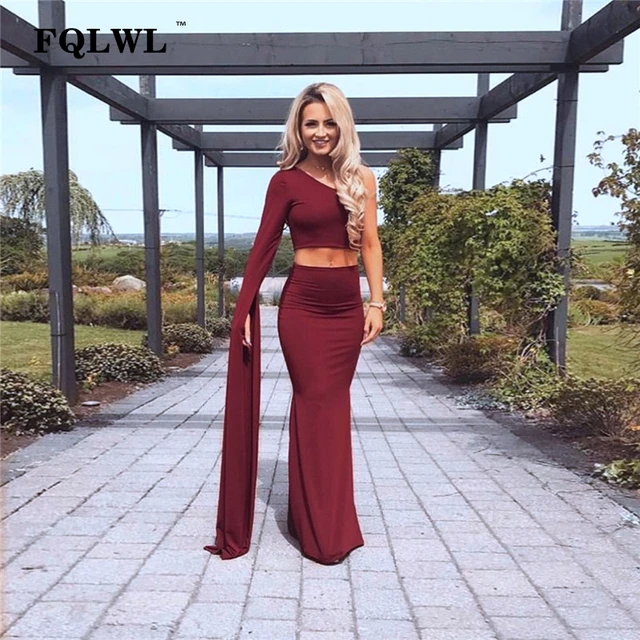 FQLWL One Off Shoulder White 