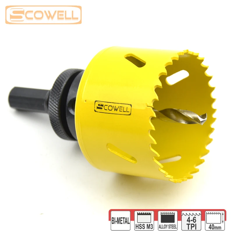 off 13pcs HSS Bi-metal Hole Saw Cutter 
