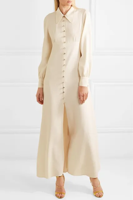 Long Sleeve Maxi Dress Autumn Holiday 