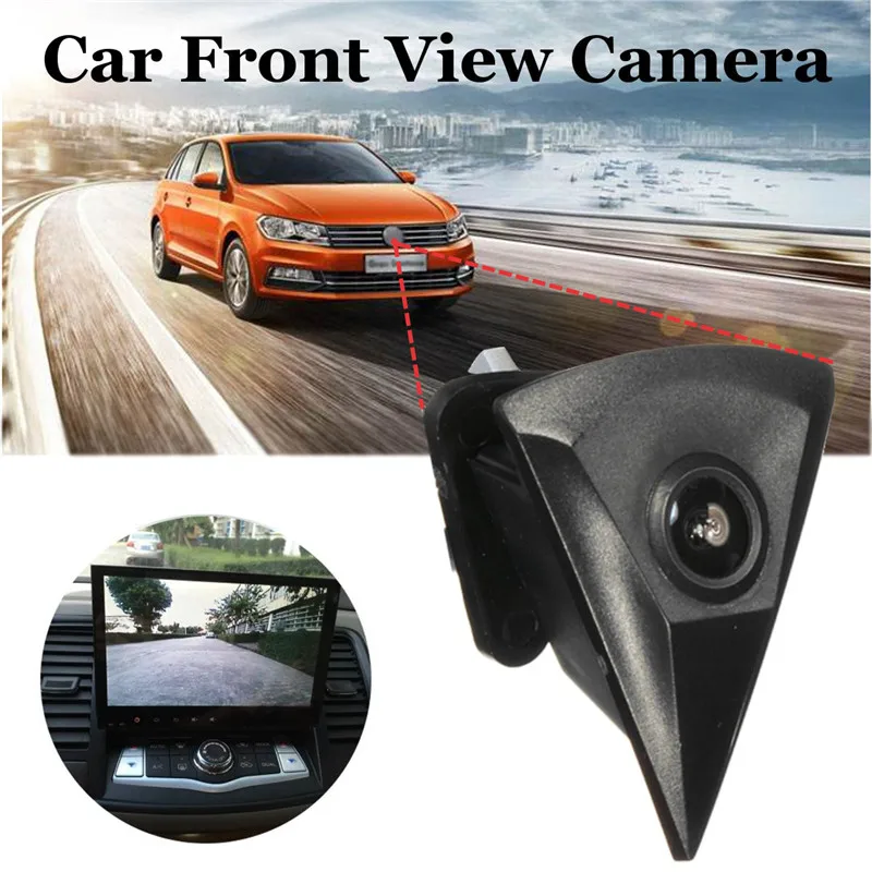 Car Front View Camera for VW/Volkswagen/GOLF/Jetta/Touareg/Passat/Polo/Tiguan Waterproof 170 Wide Degree Logo Embedded For VW