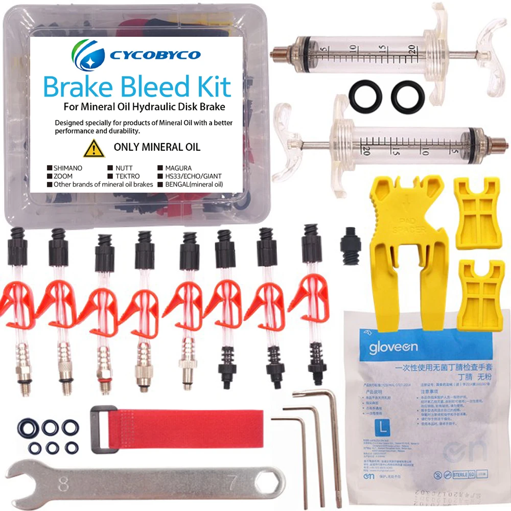 tektro disc brake bleed kit