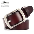 [DWTS]Men Belt Male High Quality Leather Belt Men Leather Pin Buckle Fancy Fashion Luxury Vintage Jeans Designer Free Shipping preview-2