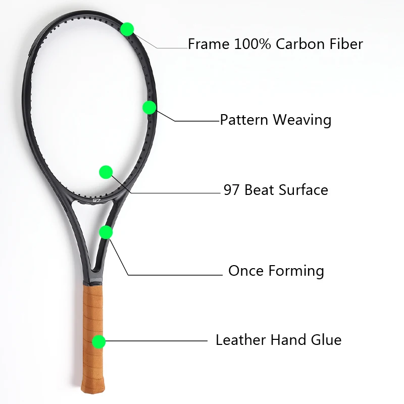 head carbon tennis racket