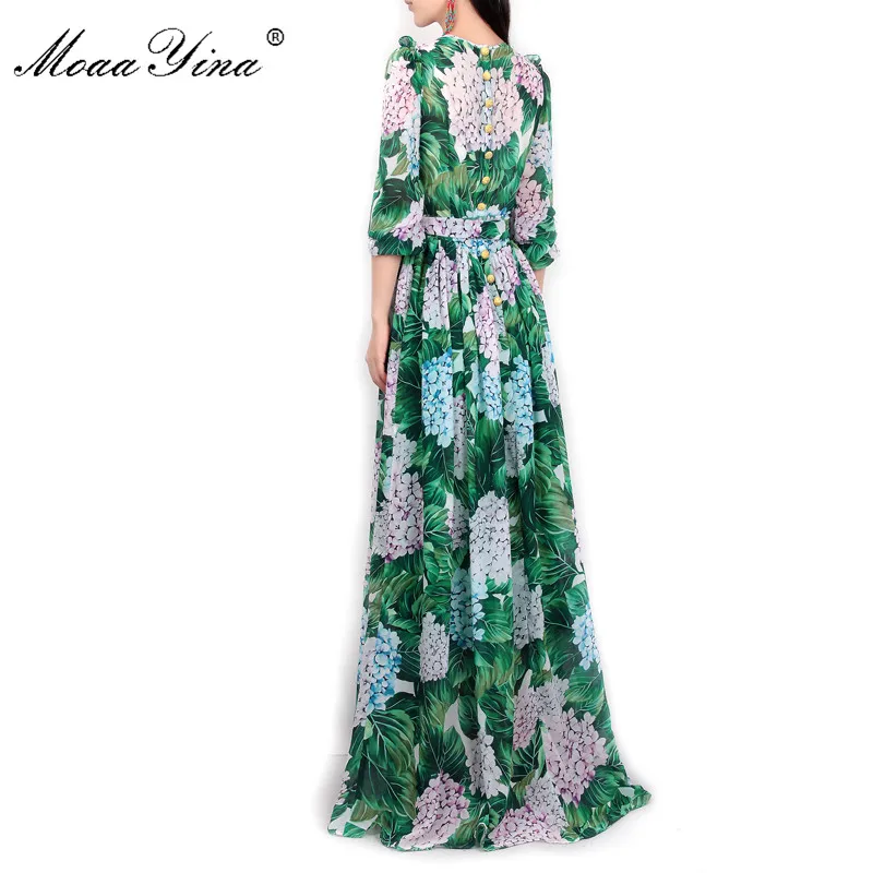 MoaaYina Summer Runway Maxi Dress 