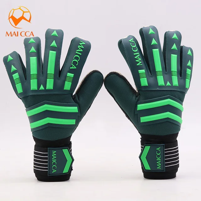 goalie gloves soccer with finger protection