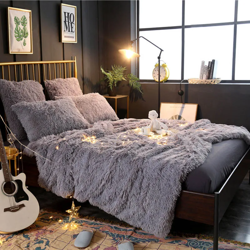 gray blankets for bed