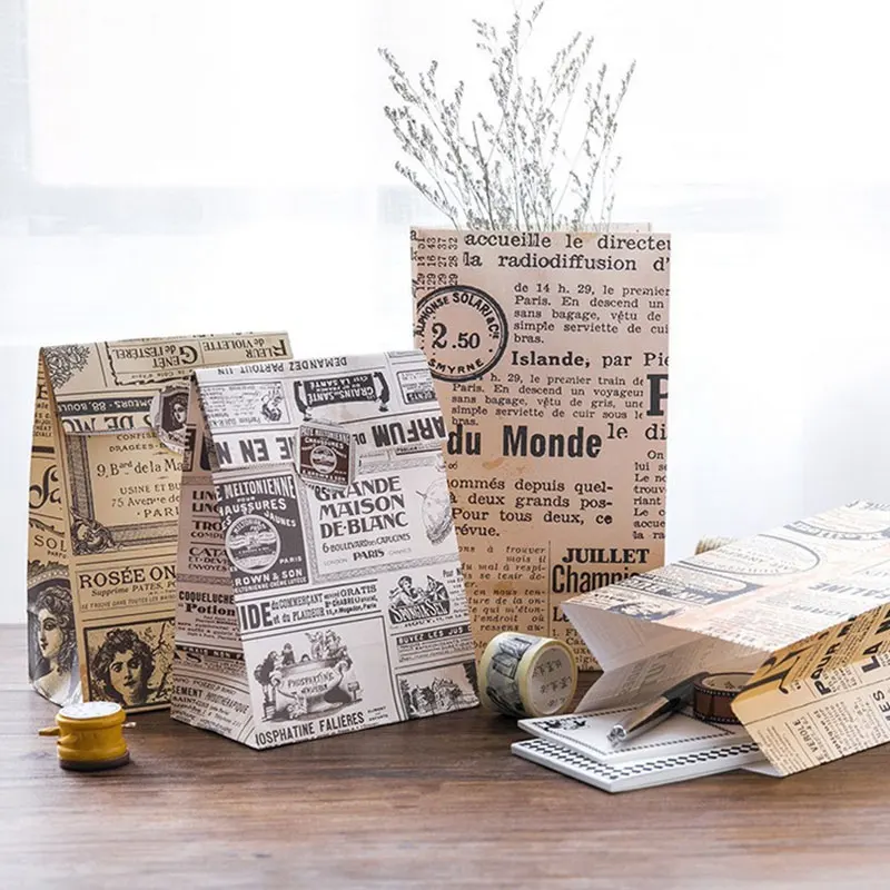 Paper Bag Gift Bag upcycling — Sum of their Stories Craft Blog