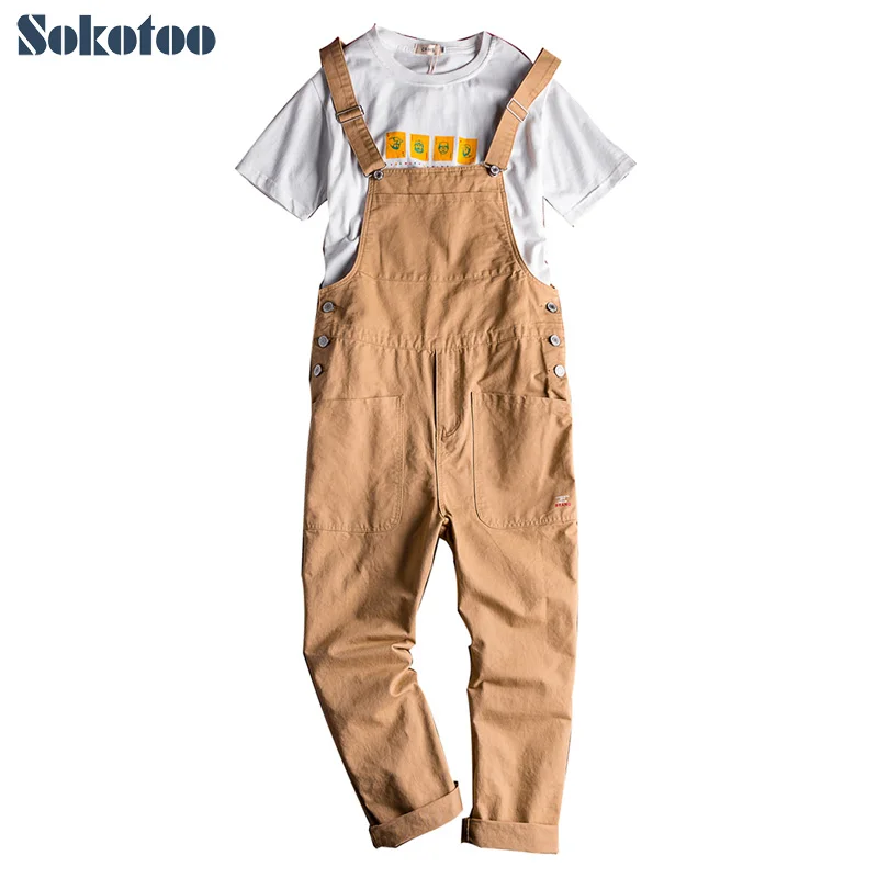 mens khaki coveralls