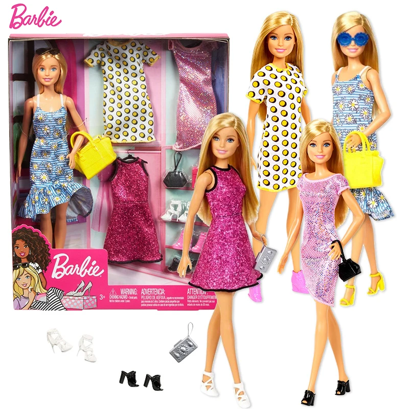 barbie doll in a box