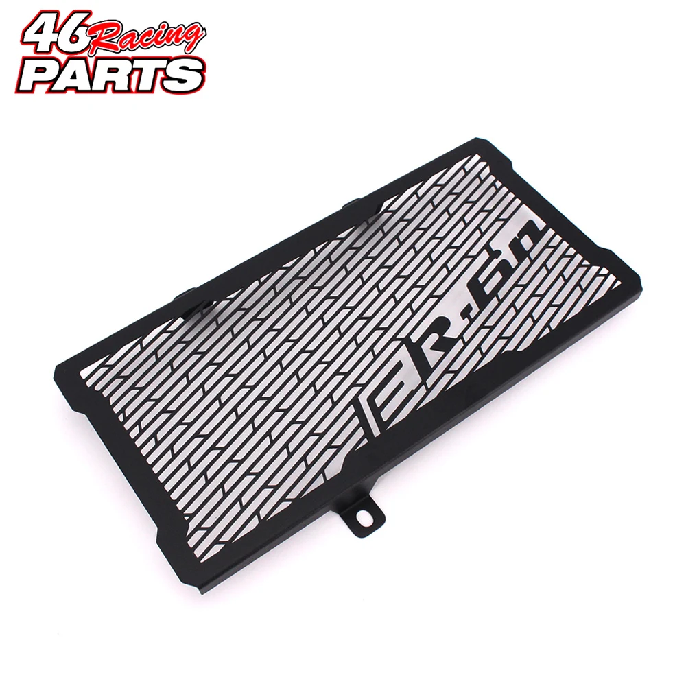 Black Motorcycle Accessories Radiator Guard Protector Grille Grill Cover For Kawasaki Ninja ER6N ER-6N 2012 2013 2014 2015 2016-animated-img