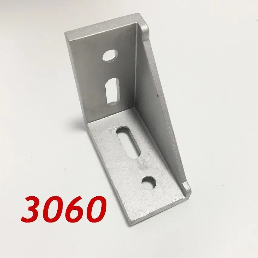 10pcs Of 3030 Corner Fitting Angle 30x30 Decorative Brackets Aluminum  Profile Accessories L Connector Fasten Connector - AliExpress