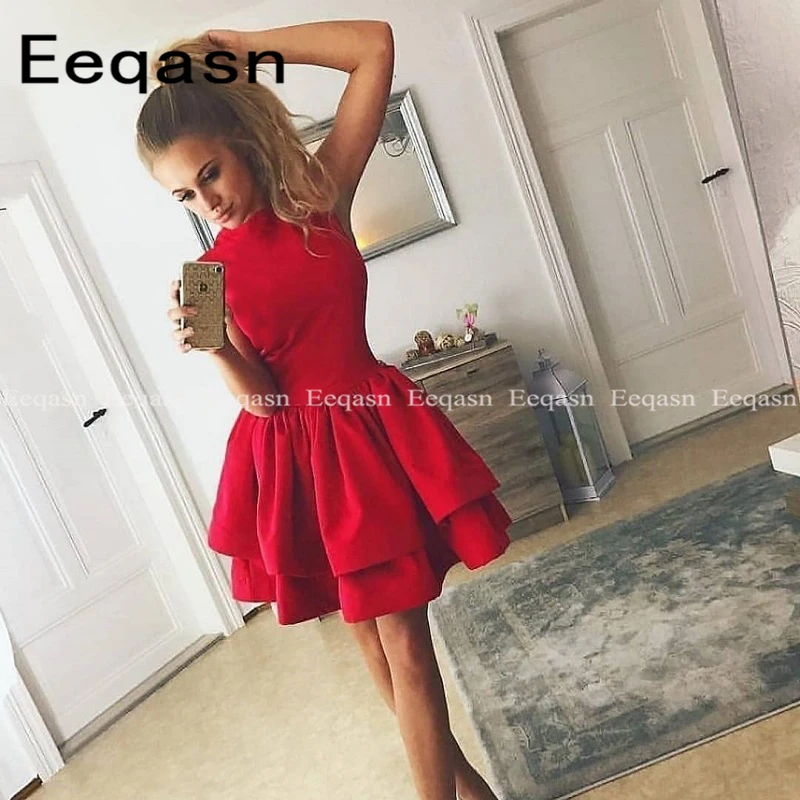 Line Short Prom Gowns Homecoming
