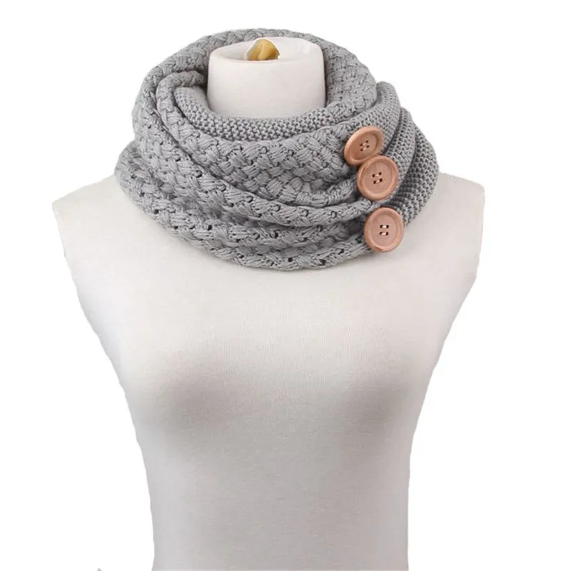 Knitted Infinity Scarf 