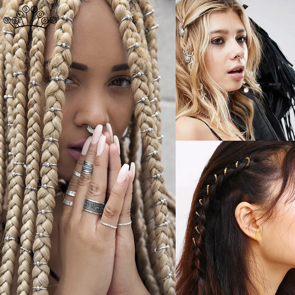 braids with beads