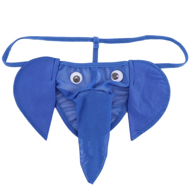 Sexy Men Elephant Design G-string Bulge Pouch Briefs Elastic T