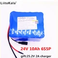 LiitoKala Brand 24V 10Ah 6S5P battery pack lithium 350w e-bike li-ion 25.2V 10000mah lithium bms electric bike battery 250W+2A preview-3