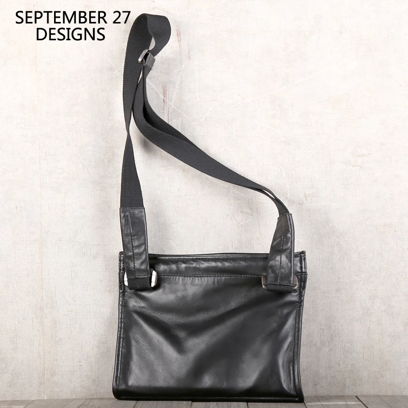 mens slim messenger bag