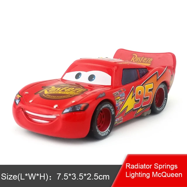 disney cars red diecast