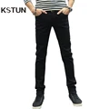 KSTUN Black Jeans For Men Slim Fit Stretch Men's Clothing Casual Denim Trousers Male Pants Streetwear High Quality Homme Boys preview-1