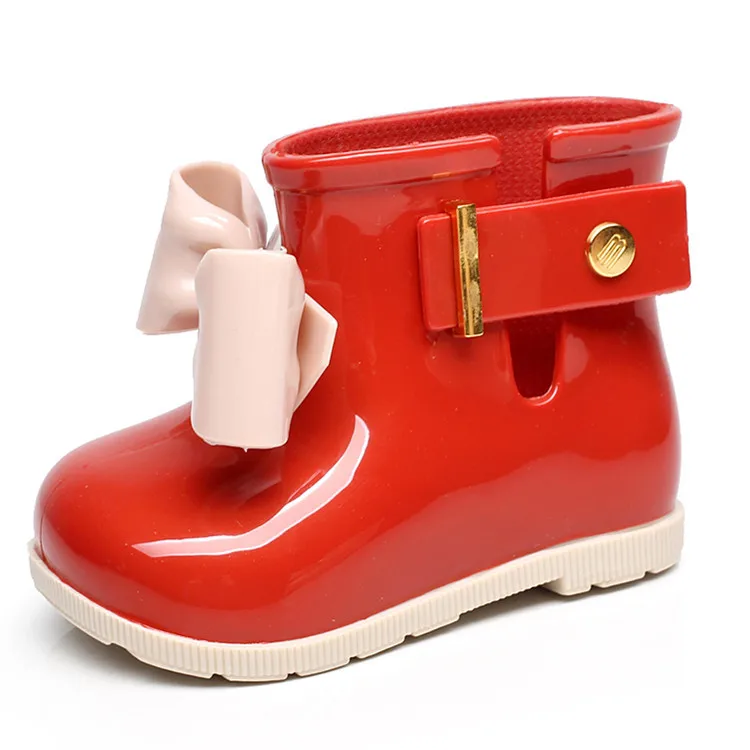 Mini Melissa 2021 Cute Bow Rain Boots 